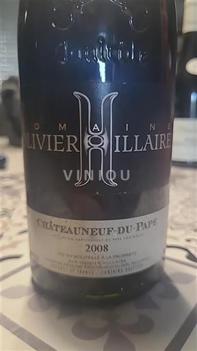Rhône Valley Châteauneuf-du-Pape Domaine Olivier Hillaire 2008