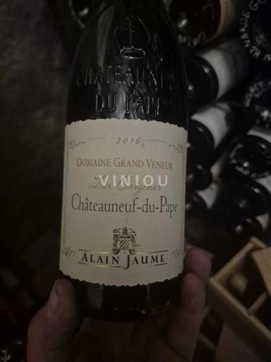 Vallée du Rhône Châteauneuf-du-pape Domaine Grand Veneur Les Origines 2016