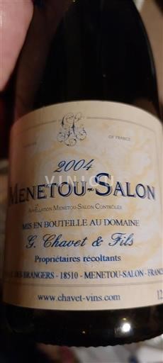 Loirevallei Menetou-Salon G. Chavet & Fils 2004