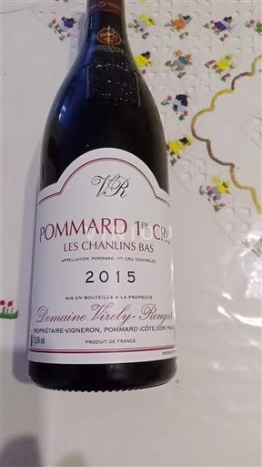 Burgund Nicht spezifiziert Premier Cru Domaine Virely-Rougeot Les Chanlins Bas 2015
