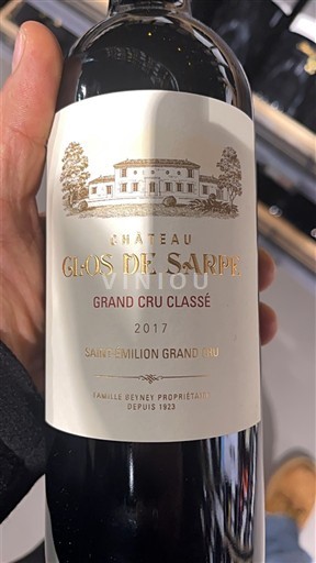 Bordeaux Saint-Émilion Grand Cru Grand Cru Château Clos de Sarpe 2017