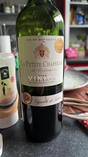 Bordeaux Vignoble de Talabot La Petite Chapelle 2014
