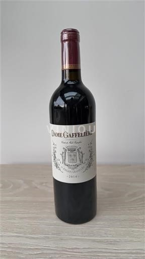 Bordéus Saint-Émilion Grand Cru Grand Cru Comte de Malet Roquefort Dame Gaffeli%c3%a8re 2014