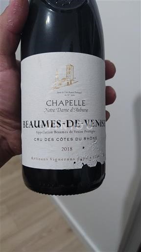 Valle del Rodano Beaumes de Venise Chapelle Notre Dame Aubune 2018