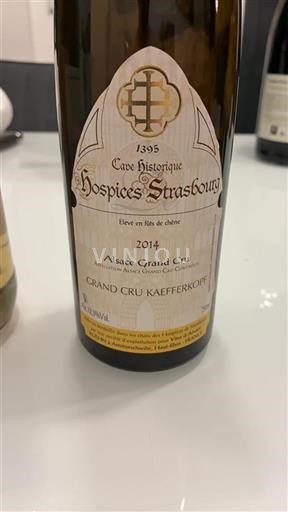 Alsace Alsace Grand Cru Grand Cru Hospices de Strasbourg Grand Cru Kaefferkopf 2014