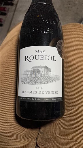 Rhônen laakso Beaumes de Venise Mas Roubiol 2018