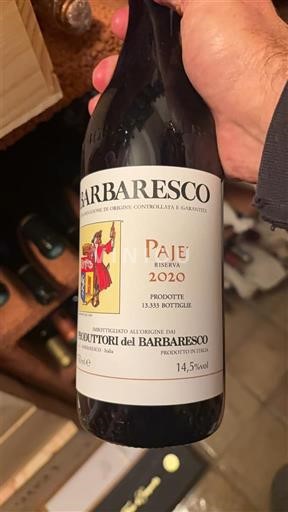 Piemonte Barbaresco Produttori Del Barbaresco Paje Riserva 2020