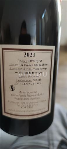 Rhône Valley Côte-Rôtie Domaine Chêne 2023