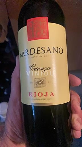 La Rioja Rioja Bardesano Crianza 2018