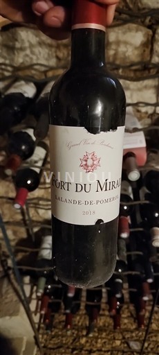 Bordoja Lalande-de-pomerol Fort du Mirail 2018