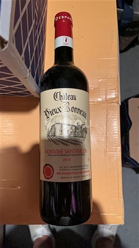 Bordeaux Montagne Saint-Émilion Château Vieux Bonneau 2014