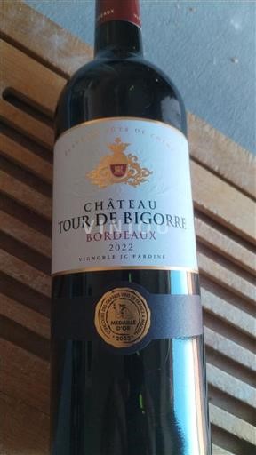 Bordeaux Château Tour de Bigorre 2022