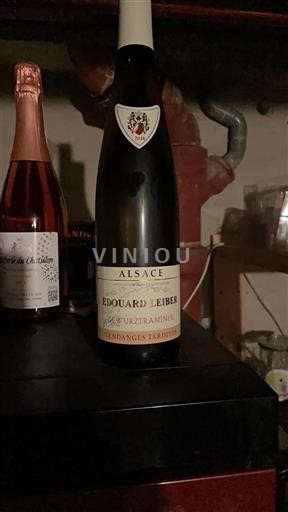 Alsace Vendanges Tardives Édouard Leiber 2018