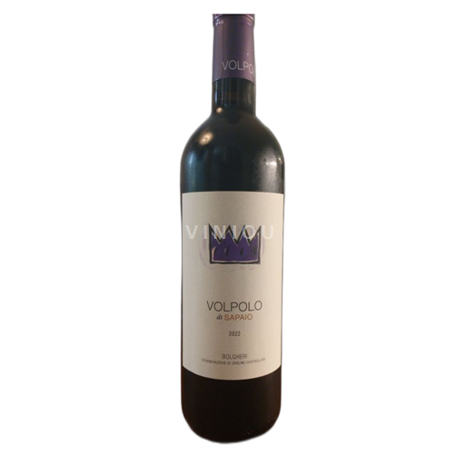 Toskánsko Bolgheri Podere Sapaio Volpolo 2022