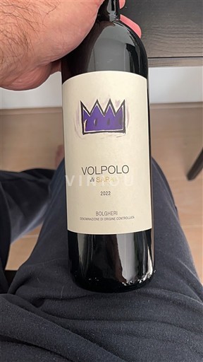 Toscana Bolgheri Podere Sapaio Volpolo 2022