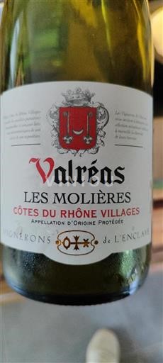 Údolí Rhôny Côtes-du-Rhône-villages Les Molières Neročník