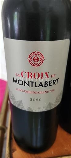 Burdeos Saint-Émilion Grand Cru Montlabert La Croix de Montlabert 2020