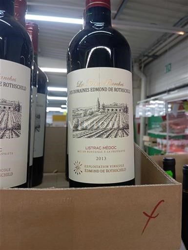 Burdeos Listrac-Médoc Exploitation Vinicole Edmond de Rothschild Les Terres Blanches 2013