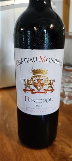 Burdeos Pomerol Château Monbrun 2016
