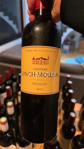 Bordeaux Pauillac Grand Cru Château Lynch-Moussas 2015