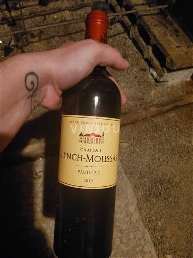 Bordeaux Pauillac Grand Cru Château Lynch-Moussas 2015
