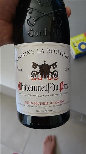 Rhônetal Châteauneuf-du-Pape Domaine La Boutinière 2014