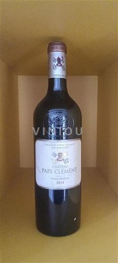 Bordeaux Pessac-Léognan Grand Cru Château Pape Clément 2014