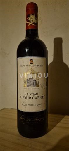 Bordeaux Haut-Médoc Grand Cru La Tour Carnet 2007