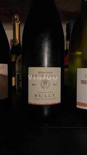 Bourgogne Rully Premier Cru Domaine Jaeger-Defaix Clos du Chapitre 2013