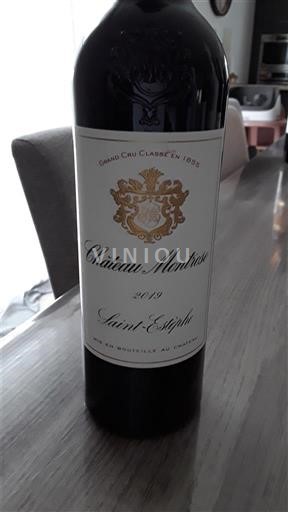 Bordeaux Saint-Estèphe Grand Cru Château Montrose 2019