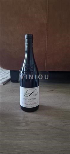 Rhônen laakso Vacqueyras Domaine Font Sarade Les Hauts de la Ponche 2023