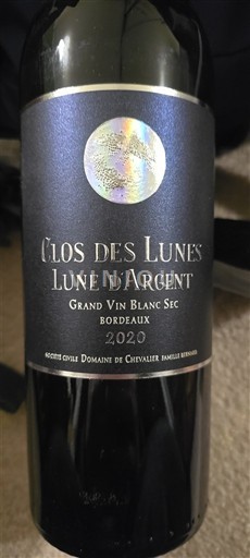 Bordeaux Clos des Lunes Lune d'Argent 2020