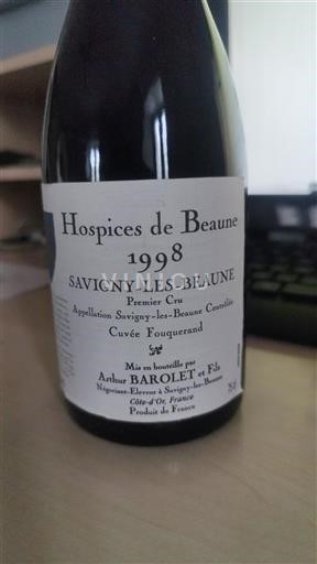 Bourgogne Savigny-lès-Beaune Premier Cru Hospices de Beaune Fouquerand 1998