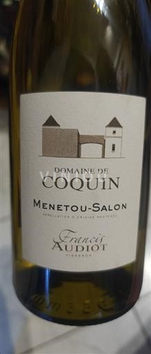 Loiren laakso Menetou-Salon Domaine Coquin 2020