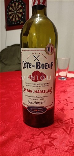 Languedoc și Roussillon Vin de Pays d'Oc Côte de Boeuf Nemilésimat