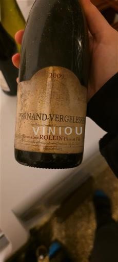 Burgund Pernand-Vergelesses Domaine Rollin Père et Fils 2009