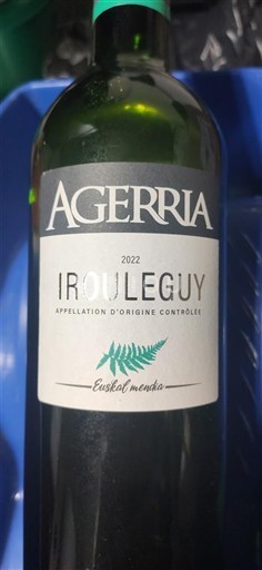 Sydväst Irouléguy Agerria 2022