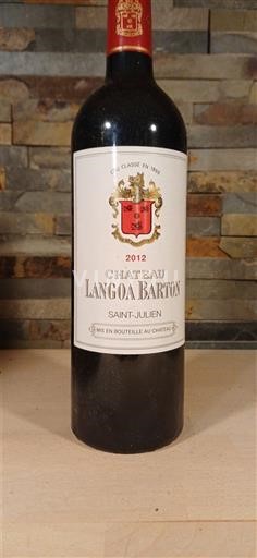 Bordeaux Saint-Julien Grand Cru Château Langoa Barton 2012