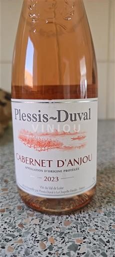 Thung lũng sông Loire Cabernet-d'Anjou Plessis-Duval 2023