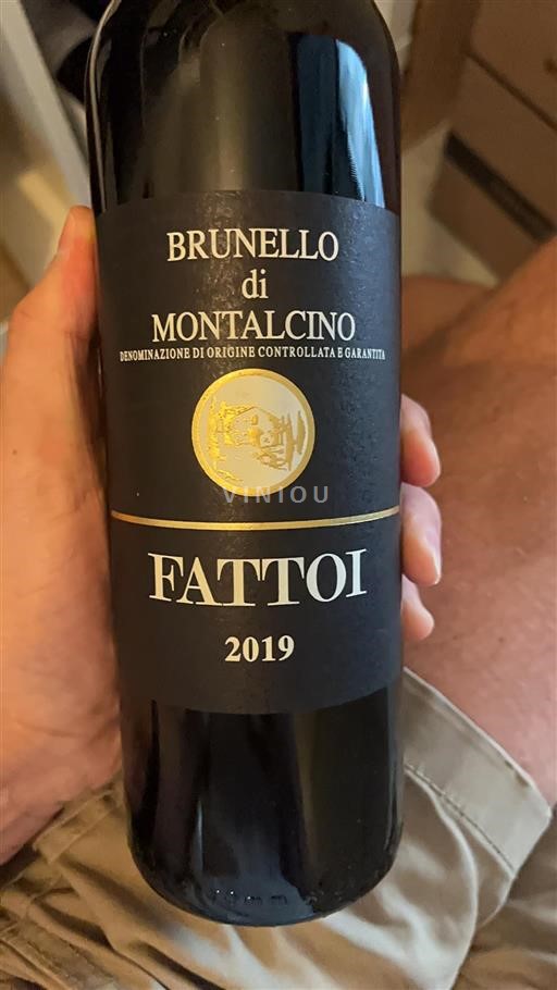 Toscana Brunello di Montalcino Fattoi 2019