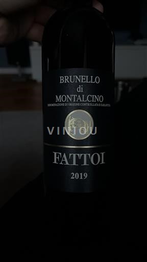 Toscana Brunello di Montalcino. Fattoi 2019