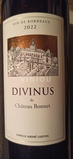 Bordeaux Château Bonnet Divinus 2022