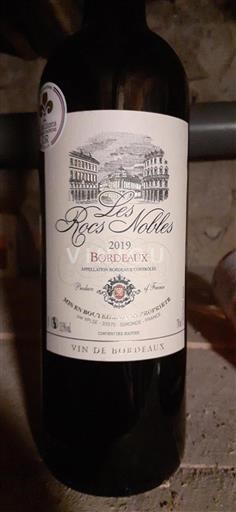 Bordeaux Les Rocs Nobles 2019