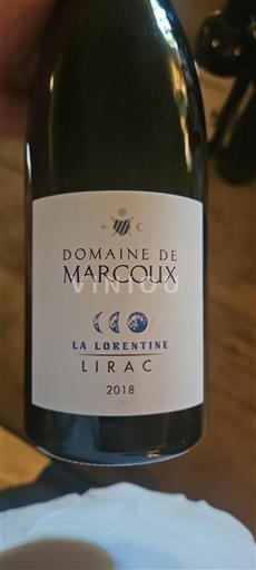 Rhône Valley Lirac Domaine Marcoux La Lorentine 2018