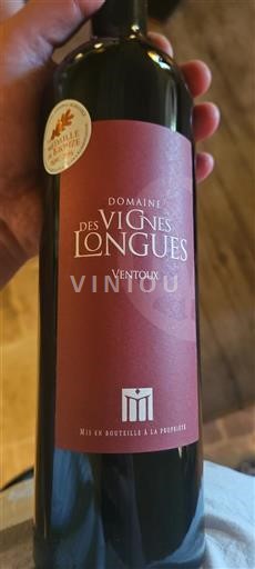 Rhône-dalen Ventoux Domaine Des Vignes Longues 2015