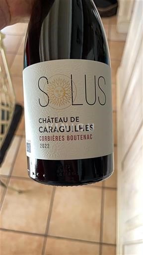 Languedoc Corbières-boutenac Château Caraguilhes Solus 2022