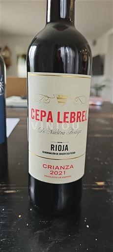 La Rioja Rioja Cepa Lebrel Crianza 2021