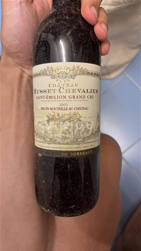 Bordeaux Saint-Émilion Grand Cru Musset Chevalier 2005