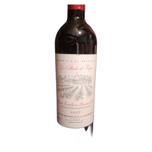 Bordeaux Saint-Émilion Grand Cru Les Hauts de Pagus 2007