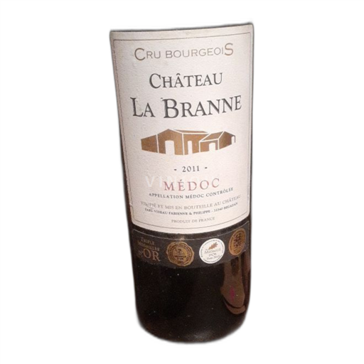 Burdeos Médoc Château La Branne 2011